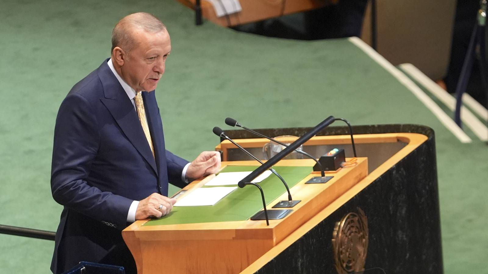 Erdoğan, BM Genel Kurulu’nda konuşuyor