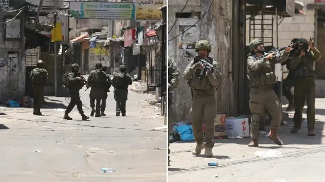 isgalci israil ordusu nablusta 2si gazeteci 22 filistinliyi gozaltina aldi 1a6BdhFi