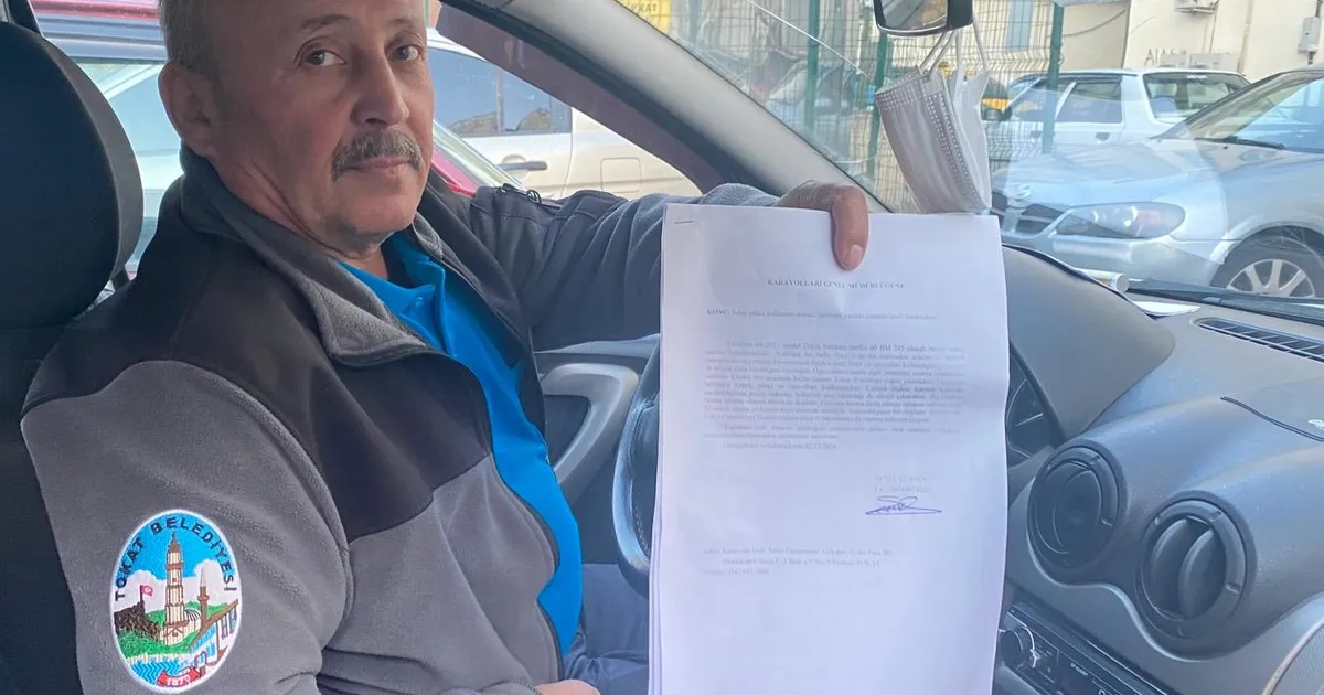 Tokat’ta otobüs şoförüne 18 HGS cezası şoku! Gitmediği yollardan 18 ceza geldi!